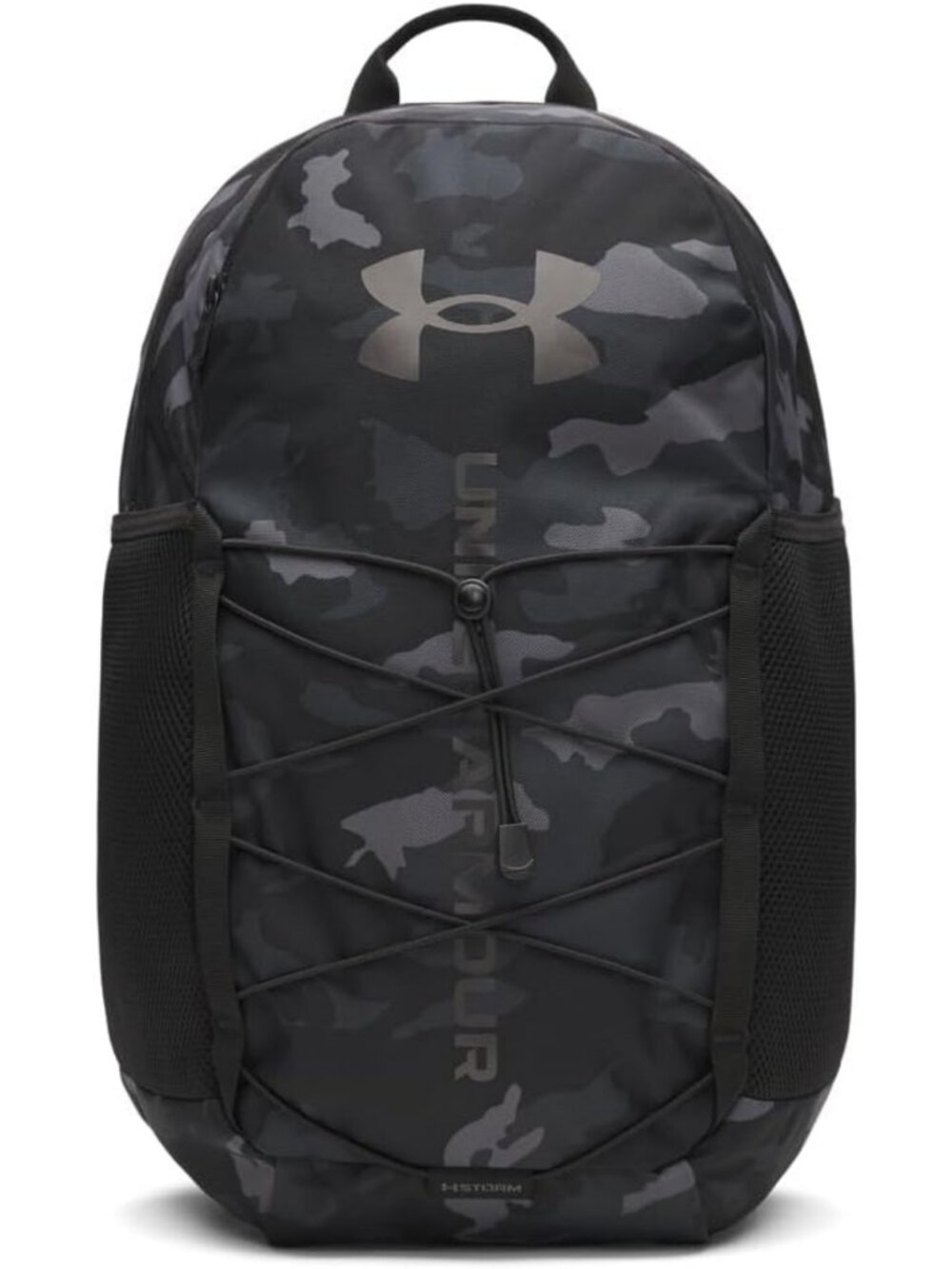 Unisex Sport Backpack, Durable Black Hustle 6.0, Perfect for School & Travel